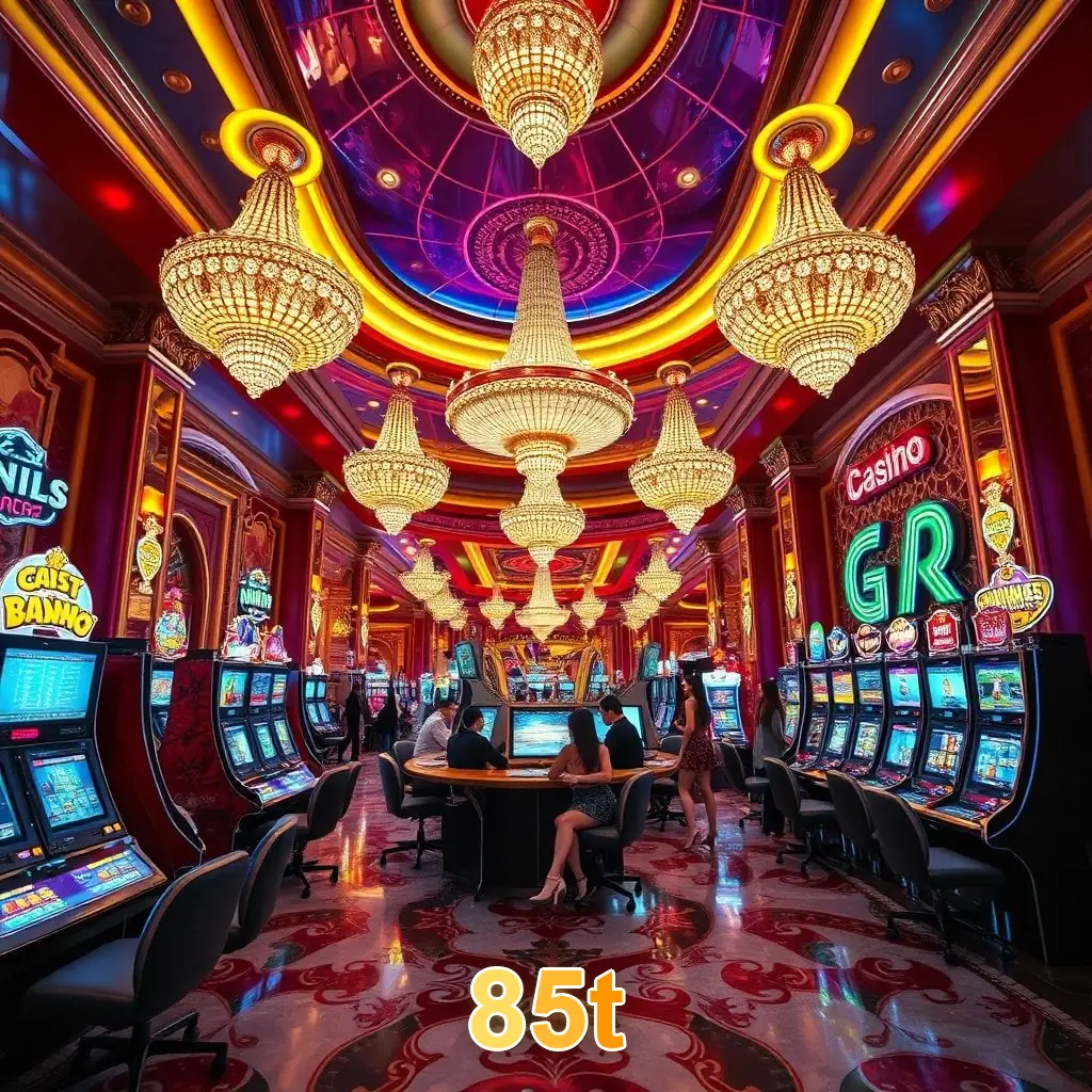 Aplicativo móvel 85t para iOS e Android